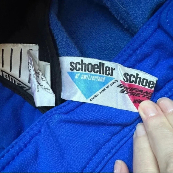 Vintage 80’s Schoeller of Switzerland Wool Blend Ski Pants 34x31 - Picture 8 of 11